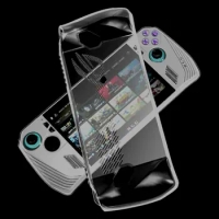 Soft TPU Transparent Shell Protective Case Cover For Asus ROG Ally Full Protect Handheld Game Console Accessories