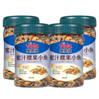 【萬歲牌】蜜汁腰果小魚280g(4罐組)