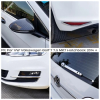 Rear Water Wiper Cover Windshield Blade Trim Fog Lights Frame For VW Volkswagen Golf 7 7.5 MK7 Hatchback 2014 - 2019 Accessory