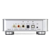 【最高現折268】SilverStone 銀欣 SST-EB01S-E DAC/USB/銀色/數位類比轉換器