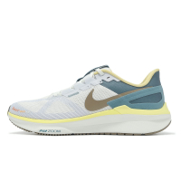 Nike 慢跑鞋 Air Zoom Structure 25 男鞋 白 藍 棕 運動鞋 支撐 緩震 HV5976-121