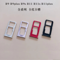 SIM Card Tray Dual Slot Holder Carrier Container Repair Part for oppo oppo R9 R9plus R9S R11S plus r9sk r11