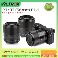 Viltrox 13mm 23mm 33mm 56mm F1.4 Sony E Auto Focus Ultra Wide Angle Lens APS-C Lens Sony E-mount A6400 A7III ZVE10 Camera Lens