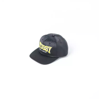Stussy Topi STUSSY BURLY THREAD EMBROIDERY YELLOW BLACK CAP 100% ORIGINAL - OS ADJUST