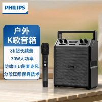 飛利浦SD50戶外音箱K歌音響廣場舞唱歌舞臺會議教學擴音便攜【北歐家居生活】