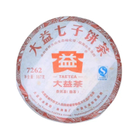 【茶韻】普洱茶2012年大益7262經典熟茶餅357克只賣正品拒絕山寨茶葉禮盒(附茶樣10克.收藏盒各1)