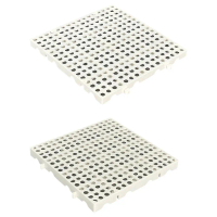 Tấm thông gió sàn, lưới thoáng khí, lồng trong nhà, pallet nhựa có thể xây dựng, thích hợp cho tầng 