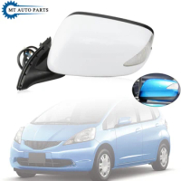 MTAP For Honda Jazz Fit GE6 GE8 2009 2010 2011 2012 2013 2014 Outer Side Rearview Door Mirror Assy 7-PINS Electric Folding LED