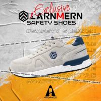 Safety Shoes LARNMERN L9096 ORIGINAL GREY READY STOK Model Sneaker Sporty casual Pria & Wanita