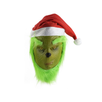 Christmas cosplay Clothes Christmas Grinch Thief   The Grinch Party cos Performance costume