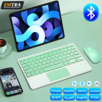 EMTRA Touchpad Bluetooth Keyboard For Smart Phone PC tablet phone Wireless Keyboard For iOS Android Windows for iPad Keyoboard