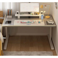 學習辦公桌子L型書架（【單桌】灰色桌100*60*76cm）