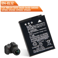 Replacement Battery EN-EL12 For Nikon S8100 S8200 S9100 S9500 s9600 s9200 P300 P310 Keymission360 Keymission170 S9900 A900 AW130