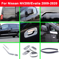 For Nissan NV200/Evalia 2009 2010 2011-2020 Window Visor Sun Shade Door Body Front Fog Light Strip Trim Cover Handle Bowl Wiper