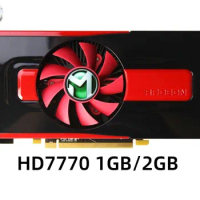 MAXSUN HD 7770 1GB 2GB Graphics Card GDDR5 128bit Video Cards Gaming For AMD 7700 series Radeon HD 7770 1GB HDMI DVI Used