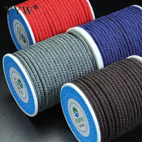 DIY Jewelry Findings 16.5m/spool 3mm Nylon Cord Plastic Spool String Strap Thread Chinese Knot Macrame Rattail for DIY Bracelet