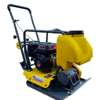 Gasoline flat plate ramming ground rammer electric pavement asphalt two-way vibrating compactor vibrating