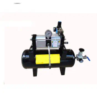 Single Stage Double Driven Gb-sd Compressed Air Gas Booster Pump Argon Helium Hydrogen Oxygen Nitrogen Explosion-proof Type