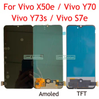 Amoled / TFT 6.4 Inch For Vivo X50e Vivo Y70 Vivo Y73s Vivo S7e V1930 V2031A LCD Display Screen Touch Digitizer Assembly