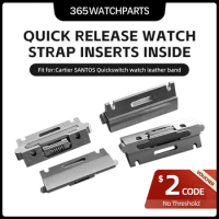 1 Pair/Set Watch Band Precision Quick Release Strap Inserts Inside For Cartier SANTOS Mechanical Watch Ultra Strap Accessories