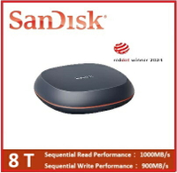 SanDisk T40 8TB Desk Drive桌上型SSD  SDSSDT40-8T00-AP25