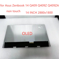 14 Inch for Asus Zenbook 14 Q409 Q409Z OLED Screen Display Non-touch Panel QHD 2880x1800