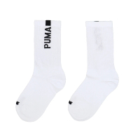 【PUMA】襪子 Classic 白 長襪 中筒襪 休閒 單雙入(BB140101)