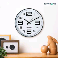Jam Dinding Bulat Quartz Creative Design Modern Jam Dinding Bulat Quartz Creative Design Modern - H6