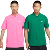 【下殺】Nike 短袖上衣 男裝 Polo衫 純棉 粉/綠【運動世界】FN3895-675/FN3895-365