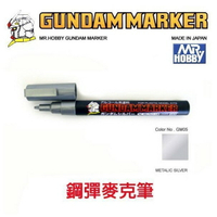 【鋼普拉】MR.HOBBY 郡氏 GSI 鋼彈麥克筆 GUNDAM MARKER 塑膠模型用 GM05 金屬銀