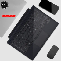 Backlight Bluetooth Keyboard For Microsoft Surface Pro 3 4 5 6 7 8 9 Pro X Go 1 2 3 Keyboard Backlit Trackpad Wireless