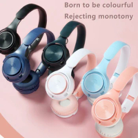 New Fashion Bluetooth Wireless Headset with Microphone Stereo Foldable Surround Bass Music Sports Gaming Headset for PC Laptop