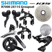 SHIMANO 105 R7000 2x11S Groupset ST SHIFT LEVER Right Left Pair 11v RD R7000 GS FD R7000 BR-R7000 FC-R7000 BBR60 CS-R7000 Set