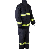 Professional firefighter uniform fire resistant suits fireproof racing suit Fireman Garments