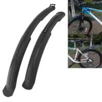2pcs/lot Synthetic Plastic Foldable Adjustable Bicycle Mudguard for 26 Inch Bikes