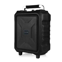 MICROLAB TL20 200W 專業卡拉OK FM TF/USB/AUX/藍牙手推車音箱 黑色 (V000)