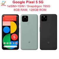 Google Pixel5 Pixel 5 5G RAM 8GB ROM 128GB 6.0" NFC Octa Core Snapdragon 765G Original Unlocked Cell Phone
