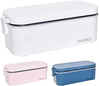 【日本代購】THANKO 電熱飯盒 便當盒 360毫升 白色‎ ‎TKFCLBRC-WH
