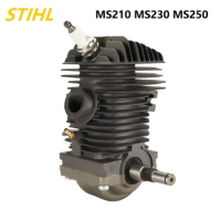 42.5mm 40mm Bore Engine Motor Rebuild Kit Cylinder Piston Crankshaft Assembly For Sthil MS210 MS230 MS250 023 025 Chainsaw
