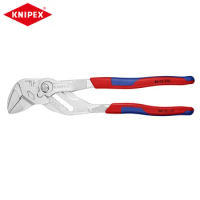 KNIPEX 86 05 250 Pliers Wrench Chrome Plated Water Pipe Tap Plier 250mm Plumbing