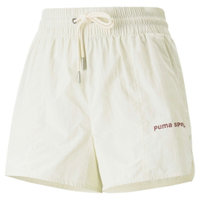 【滿額現折300】PUMA 短褲 流行系列 P.TEAM 米白色 休閒 短風褲 女 53900565