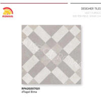 Roman Keramik RPA20207021 dTegel Bima 20x20 /RomanKeramik