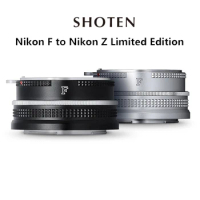 Shoten Manual Adapter Ring for Nikon F to Nikon Z ZF Z5 Z6 Z7 Z9 Z50 ZFC Z30 Z8 Z9 Camera Mount