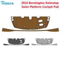 2016 Bennington Swimstep Swim Platform Cockpit Pad Boat EVA Floor Mat EVA Foam Faux Teak Decking Sheet Customizable