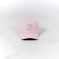 Topi MLB NY YANKEES OUTLINE ROSE GOLD WHITE PINK CAP 100% ORIGINAL