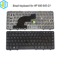 PT-BR Brazilian Notebook Keyboard For HP Probook 640 G1 645 G1 BR Brazil Fit Portuguese Trackpoint Replacement Keyboards New