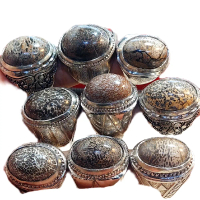 Cincin Batu wisa anti racun natural cirebon ring alpaka super Elegan