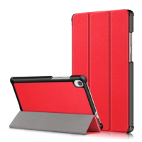 200PCS/Lot 8'' Tablet Cover For Lenovo Tab M8 TB-8505 TB-8705 FHD TB-8705 Slim Stand PU Cover Folio Luxury Case