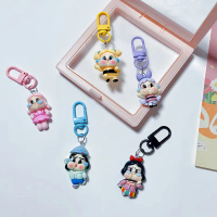 Dây Chuyền Chìa Khóa Crybaby, Thiết Kế The Powerpuff Girls Dễ Thương, Làm Bằng Resin, Nhẫn Chìa Khóa