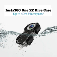 Insta360 One X2 Waterproof Dive Case 40m Underwater Protective Cover For insta360 one x2 Non-original Sports Accessory